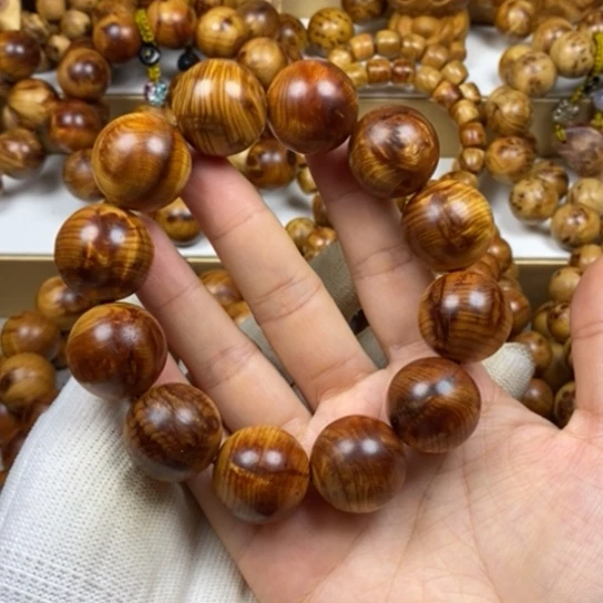 柏木（崖柏）手串/手链2.0火焰纹