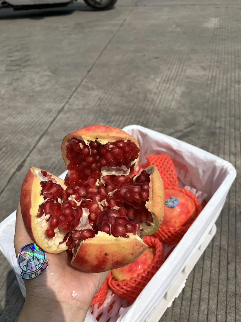 【顺丰】突尼斯软籽石榴6斤精品大果6/8枚装