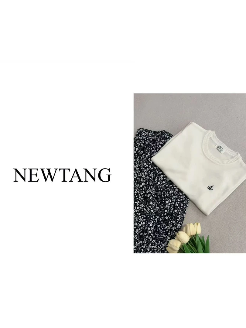 【小帆船】261 新款时尚圆领气质短袖