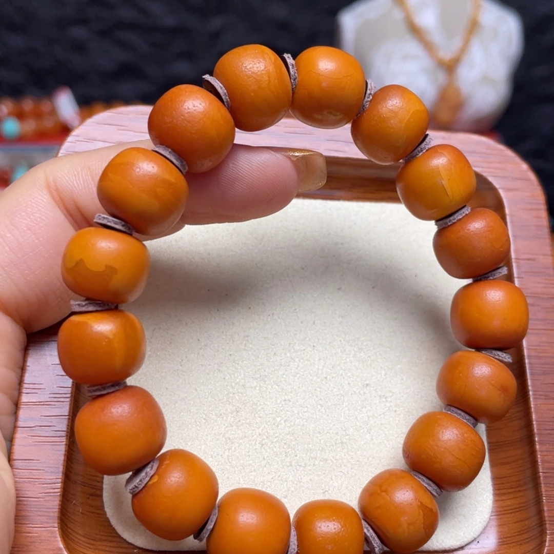 蜜蜡未镶嵌手链手串