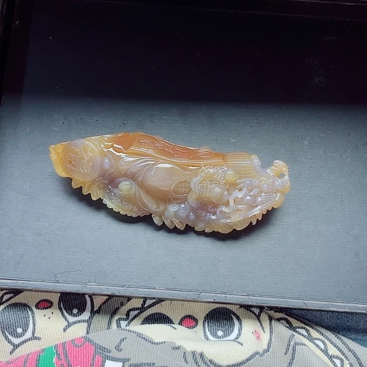 陛***下手饰玛瑙未镶嵌吊坠