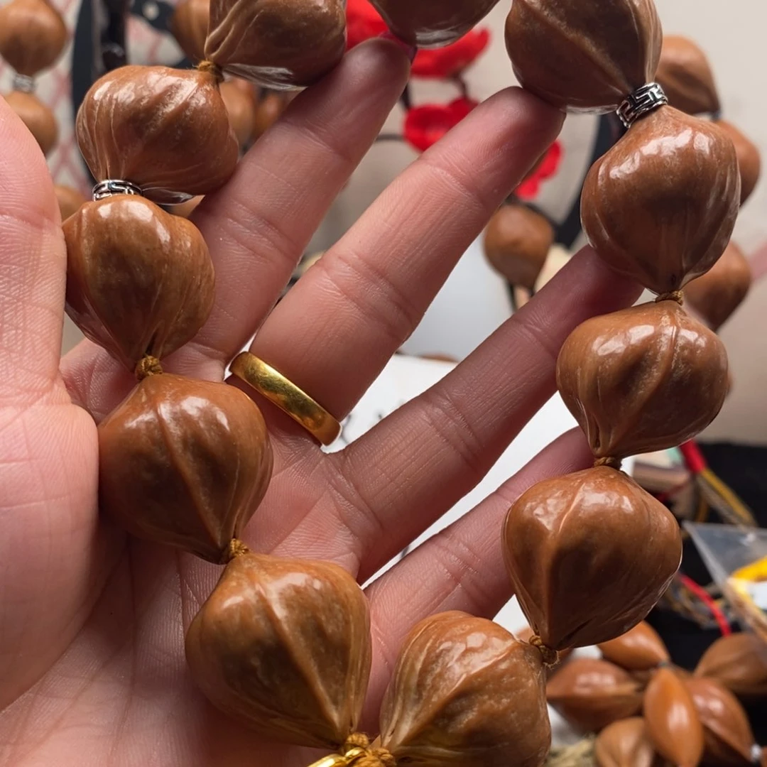 橄榄核手串/手链蒜头2.5十一