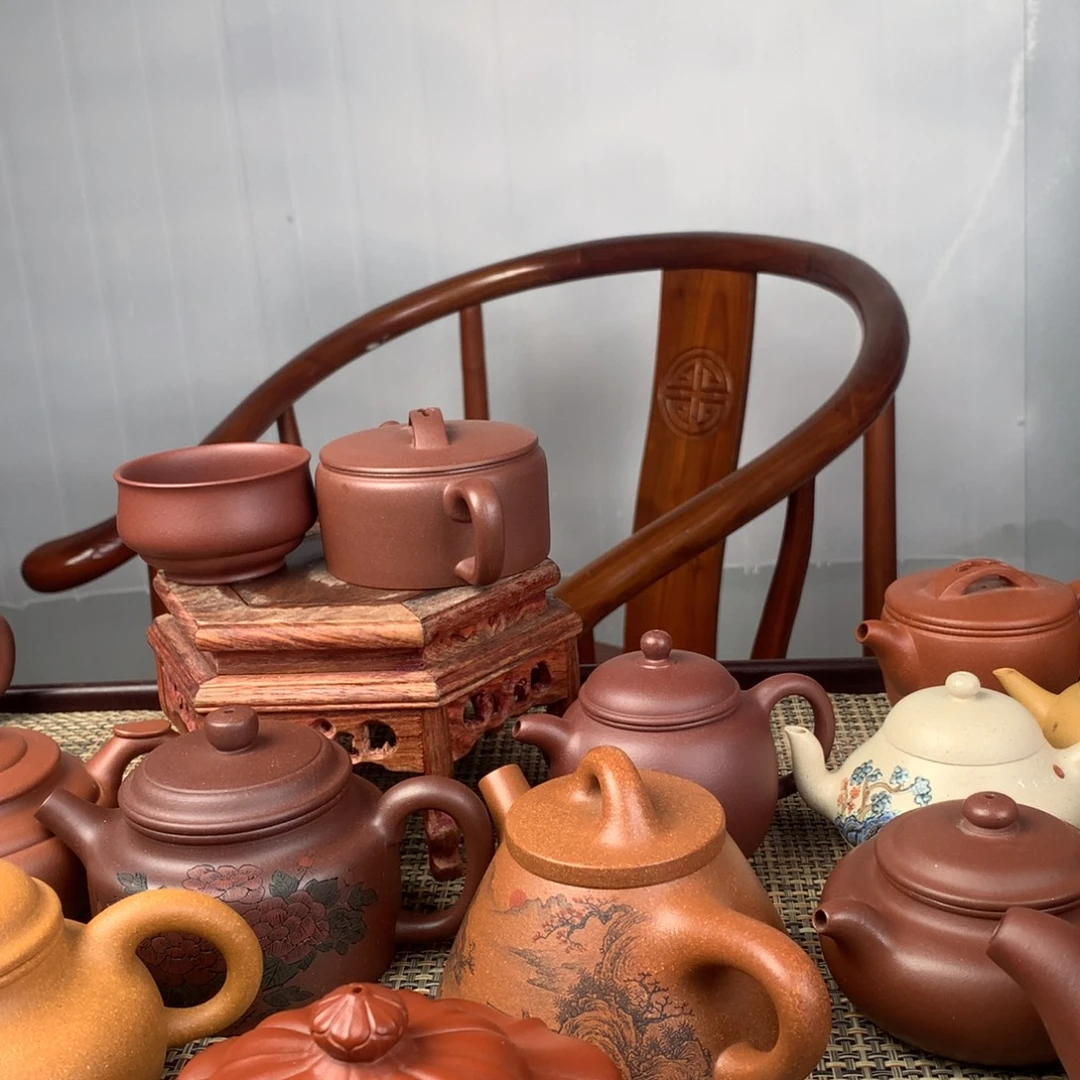 何***周紫砂茶壶宜兴紫砂壶茶壶原矿紫砂壶