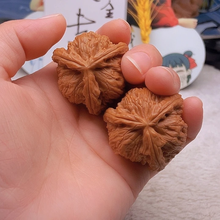 吊坠文玩核桃安**爸三棱