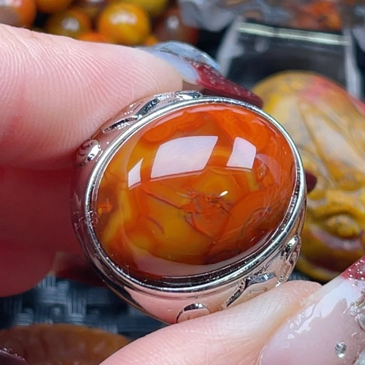 【闪购商品】玛瑙/玉髓天然玛瑙未镶嵌帅*哥