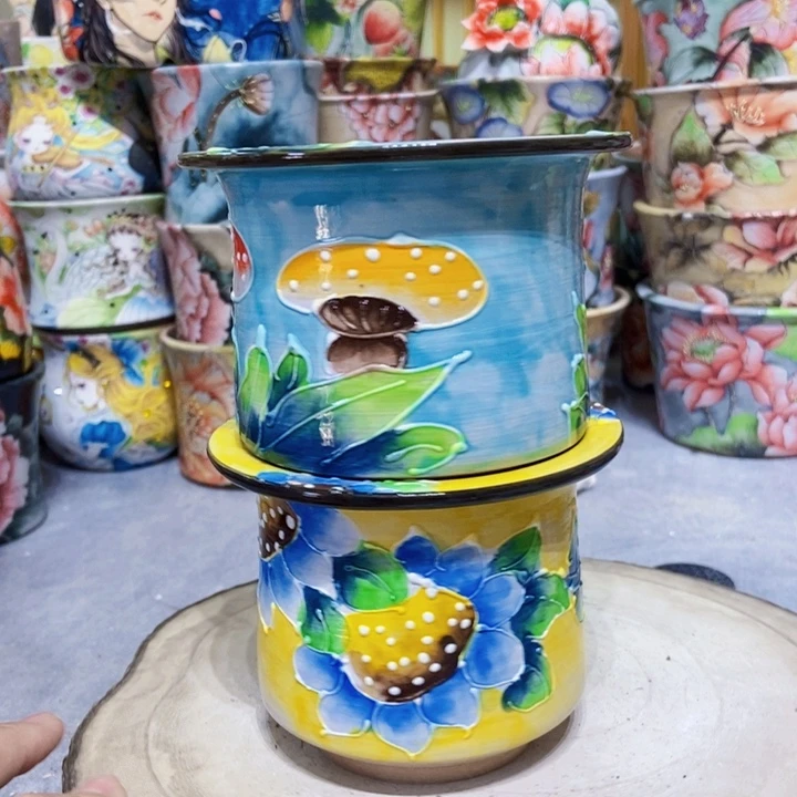 景德镇艺术手绘作品