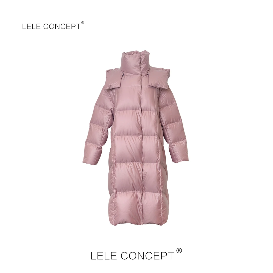 LELE CONCEPT丨三色长款鹅绒服Y0688