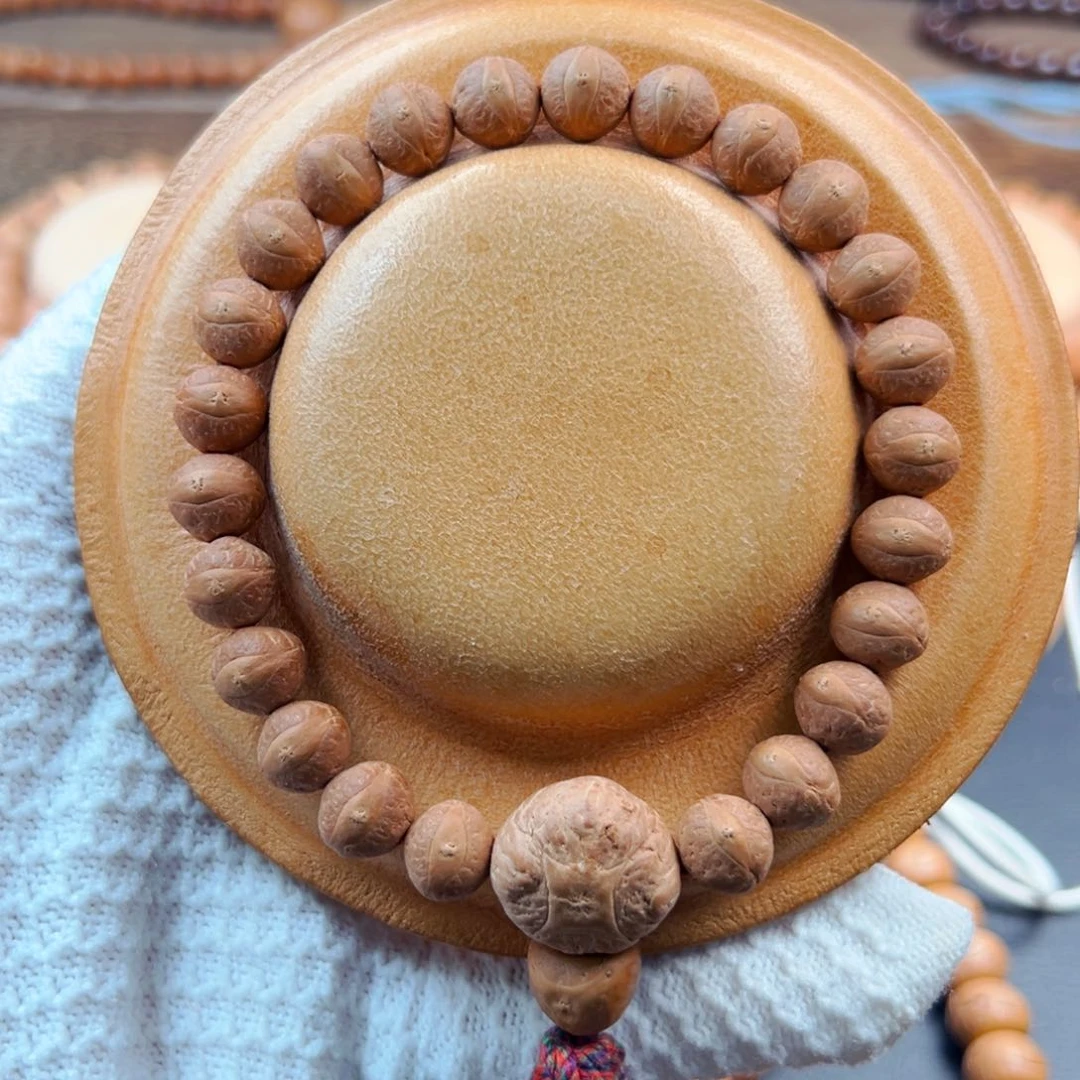 手串凤眼菩提10mm老树粉油皮