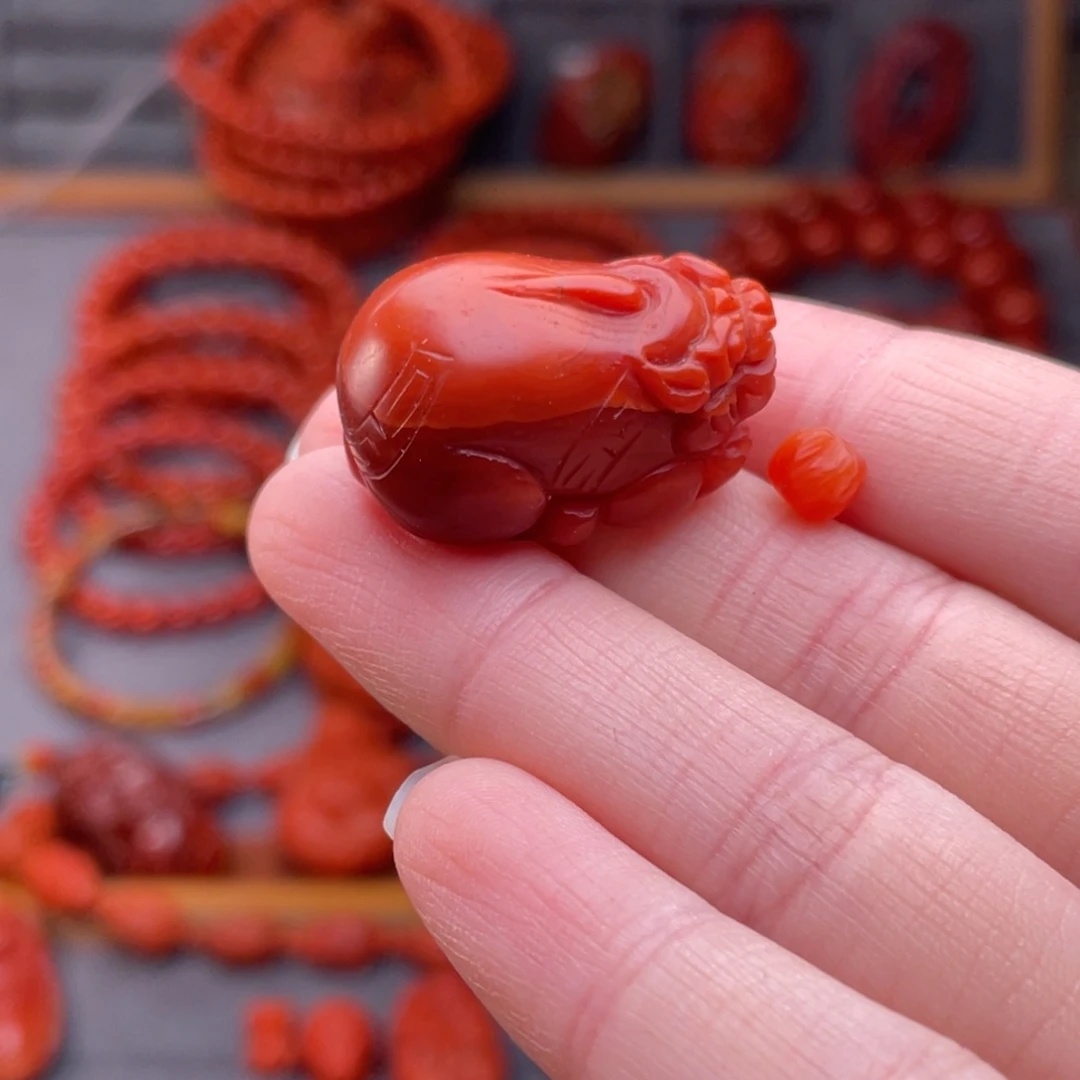 南红玛瑙未镶嵌配饰