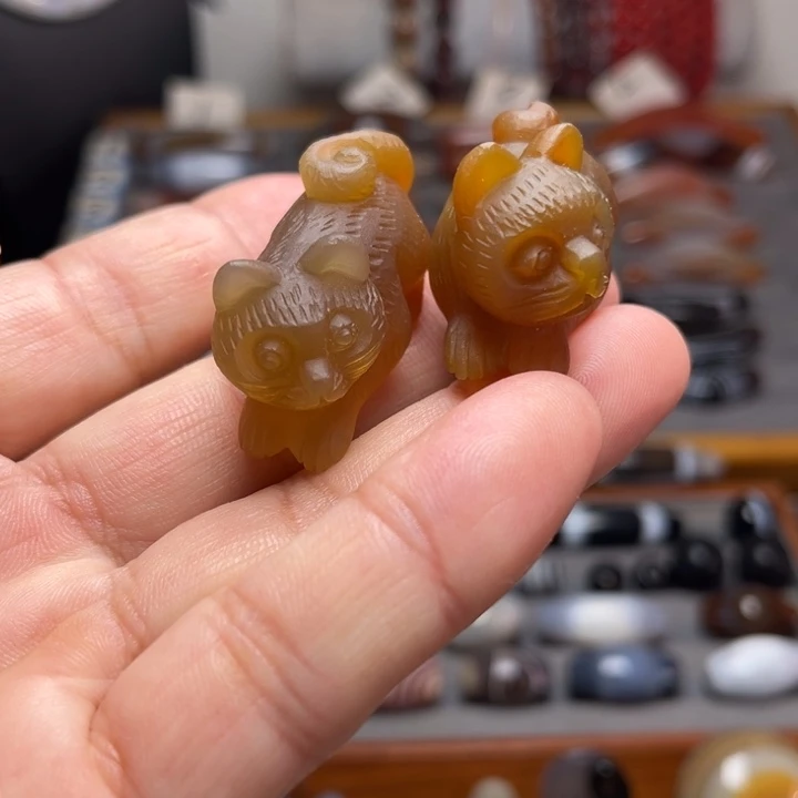 玛瑙/玉髓吊坠(不含链)未镶嵌