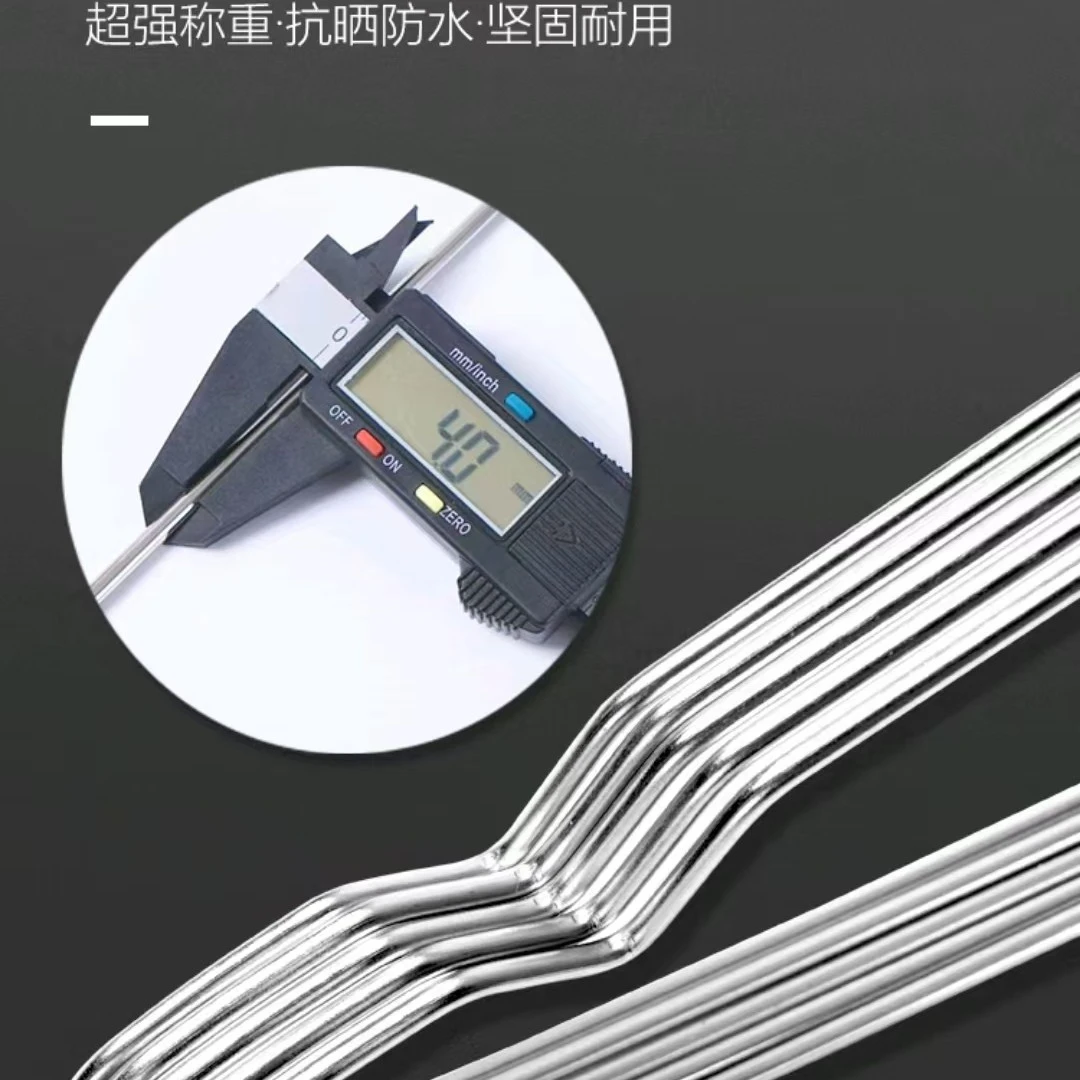 女士专用42公分直径4.0mm304不锈钢手工衣架晾衣服挂衣架晾衣架