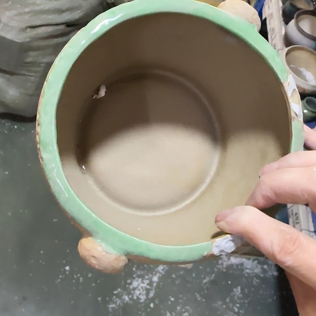 无孔水仙盆··瑕疵品处理976