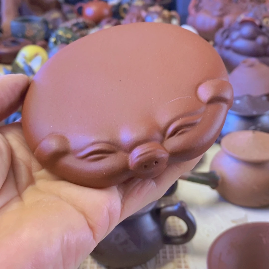 茶杯绿泥紫砂紫砂