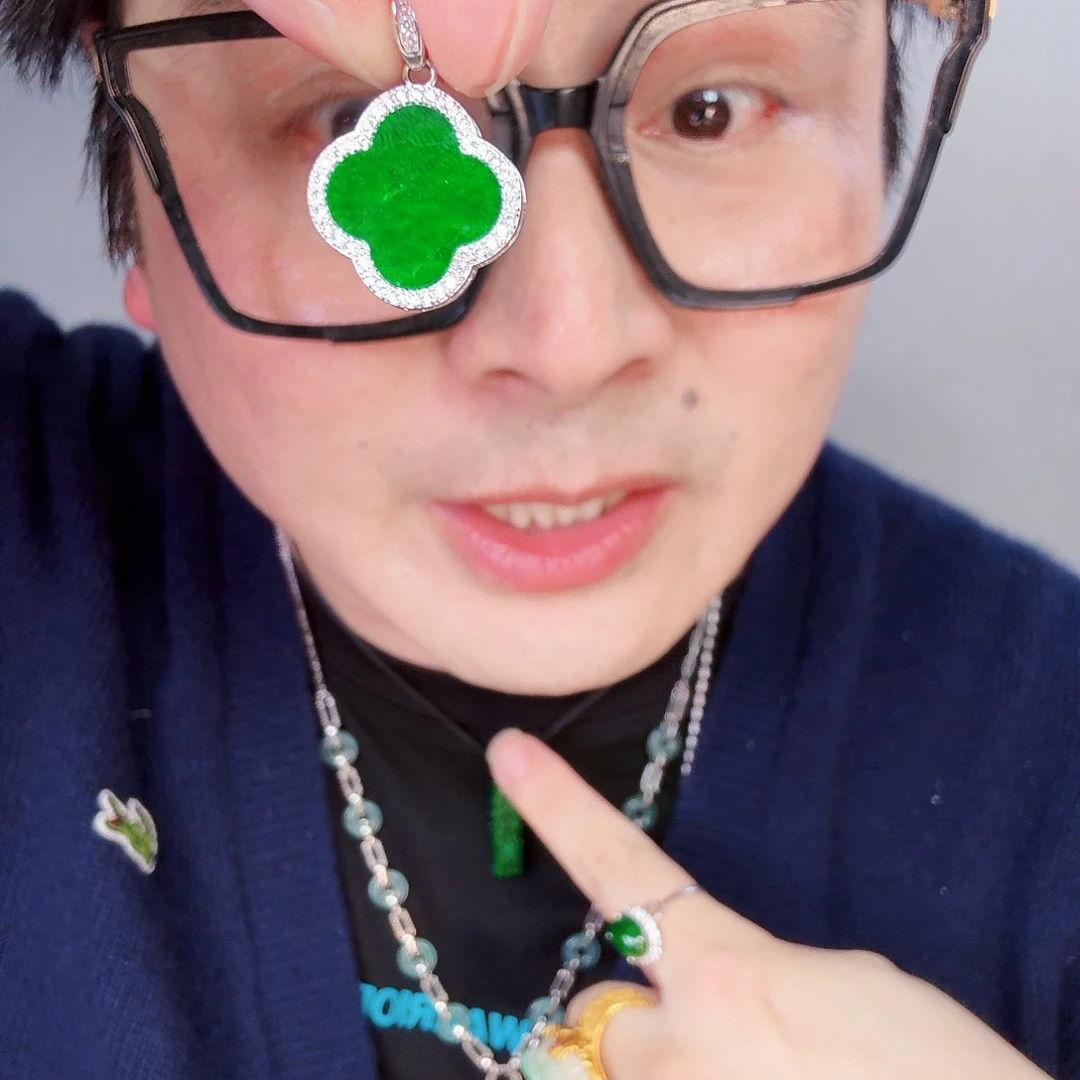 翡翠颈饰未镶嵌一个