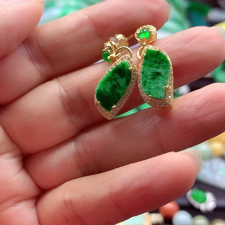 颈饰银S925镶嵌翡翠翡翠