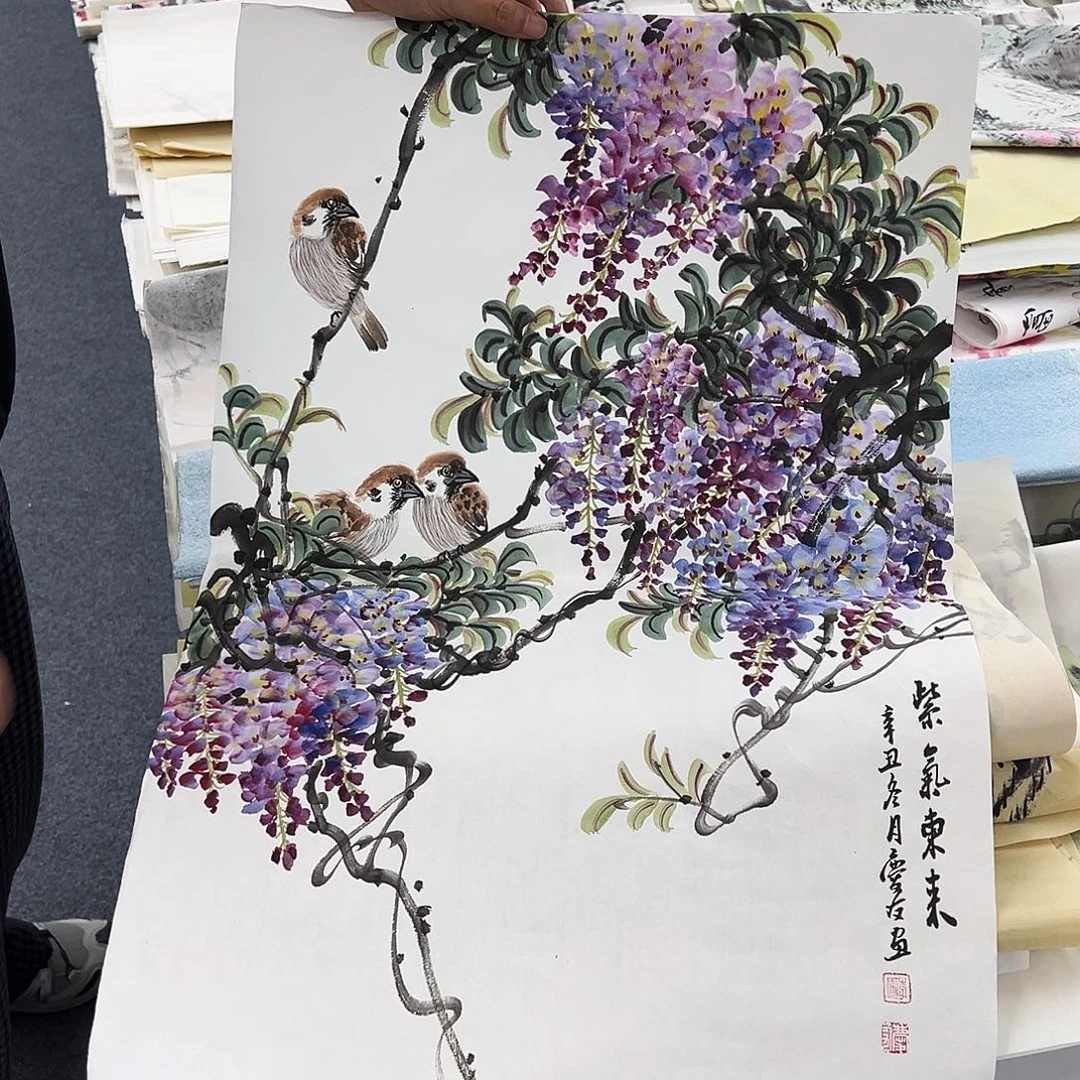 国画纯手绘作品欣赏