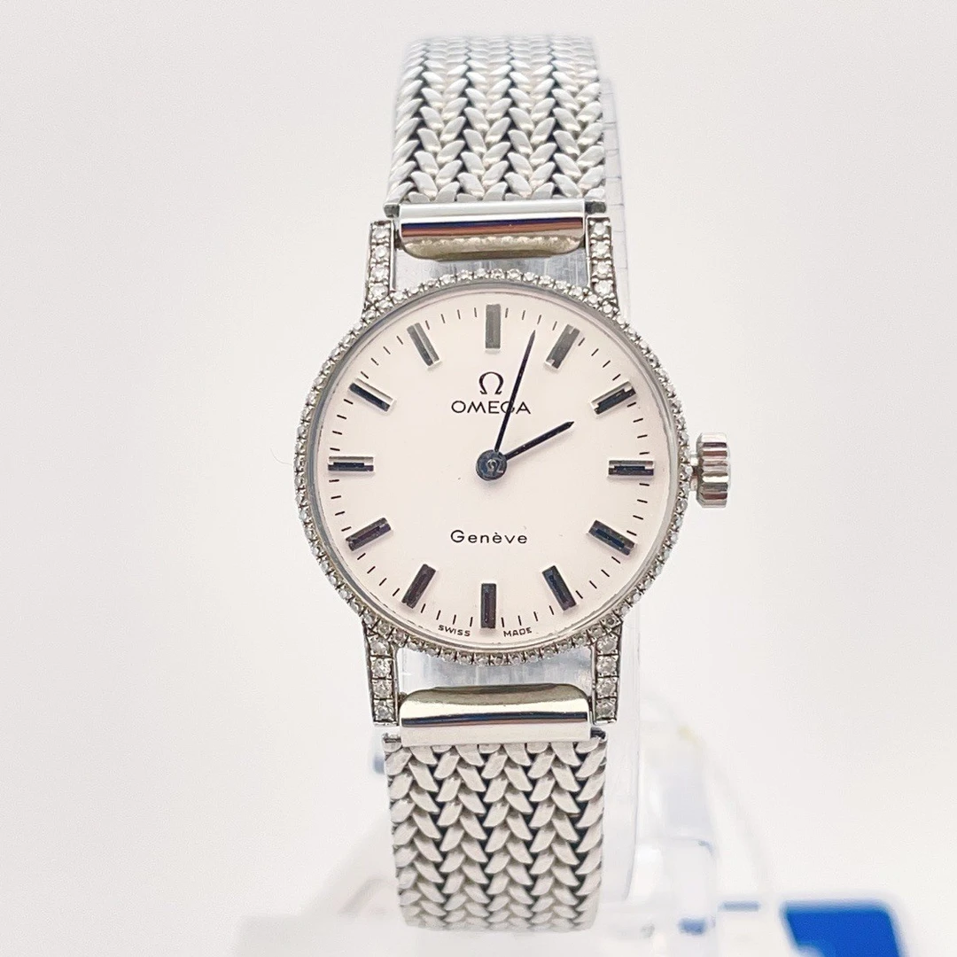 95新 Omega/欧米茄 手动机械后钻20mm/公价32999/W12868