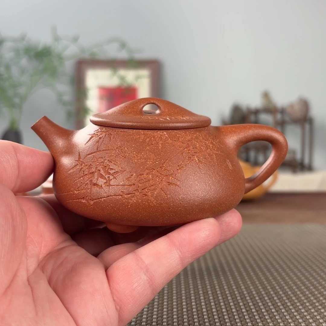 .***芦紫砂茶壶黄龙山原矿紫砂壶