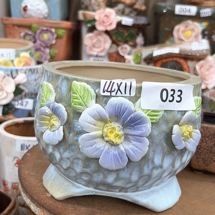 红陶粗陶多肉花盆