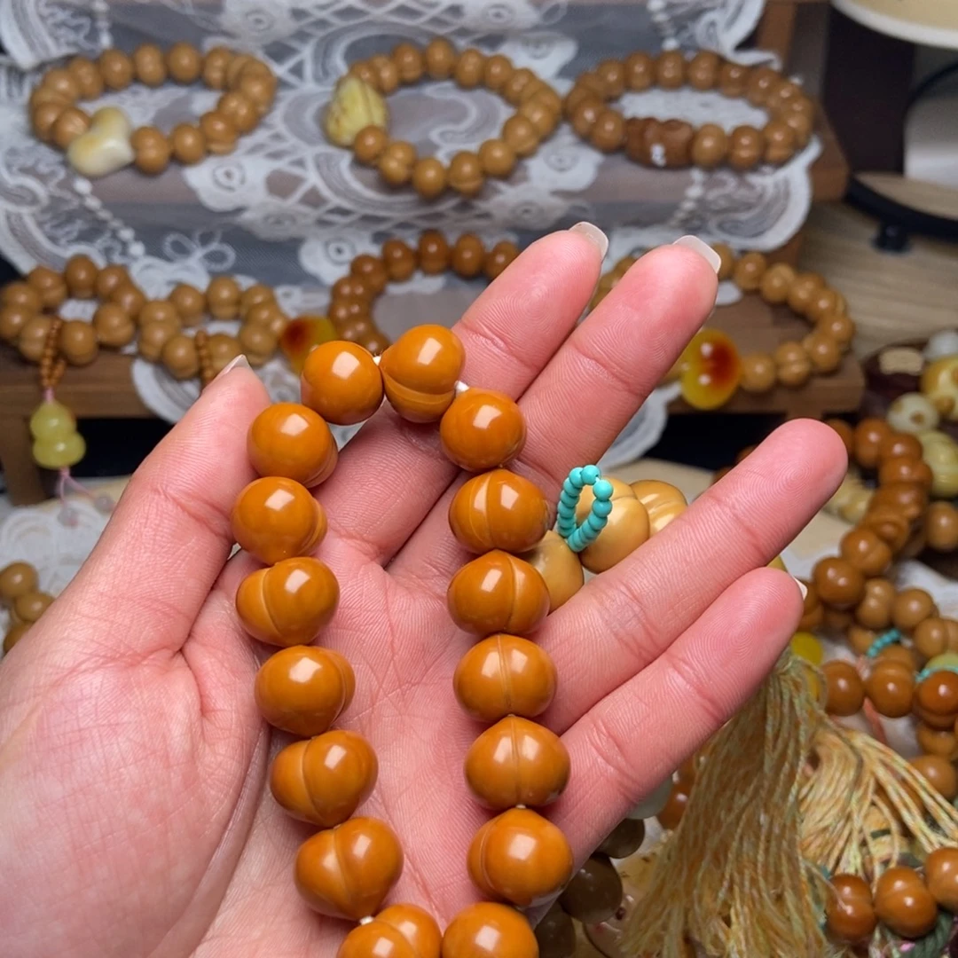 肉***～吊坠猴头核桃玻璃底手持➕跑环一个15