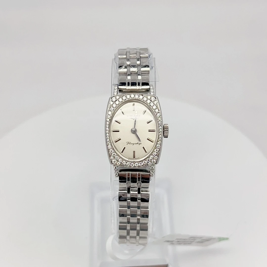 95新 Longines/浪琴 手动机械后钻18*23mm/公价32999wh9674