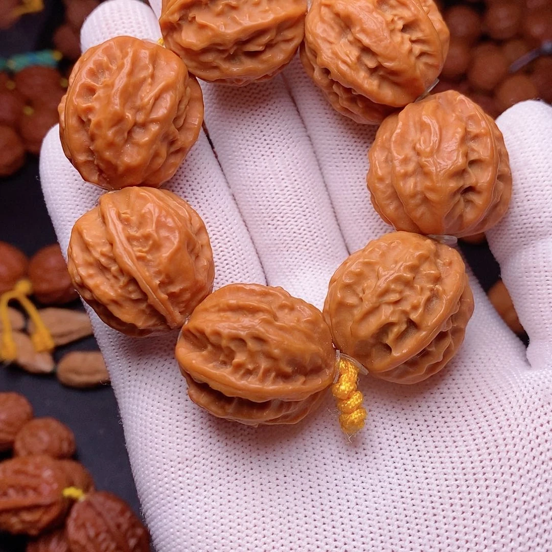 【闪购商品】文玩核桃吊坠粗筋方墩27