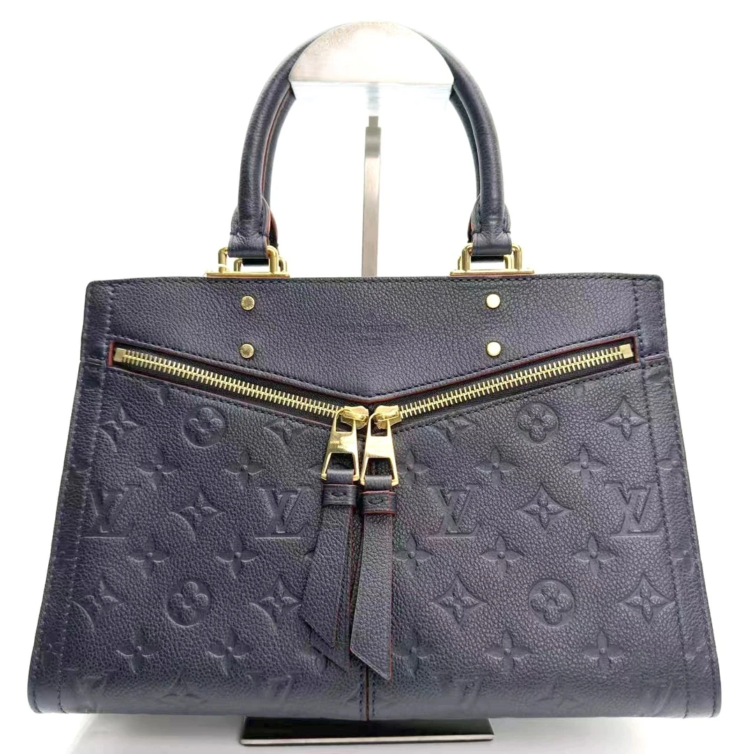 99新 LouisVuitton/路易威登  大迈/zipped 压纹老花包