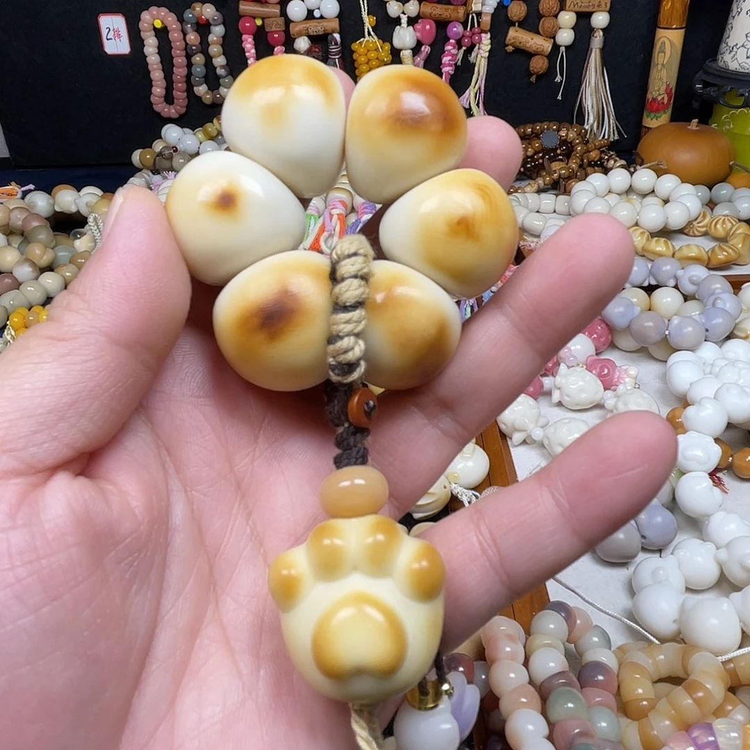 菩提根/象牙果吊坠象牙果蒜瓣