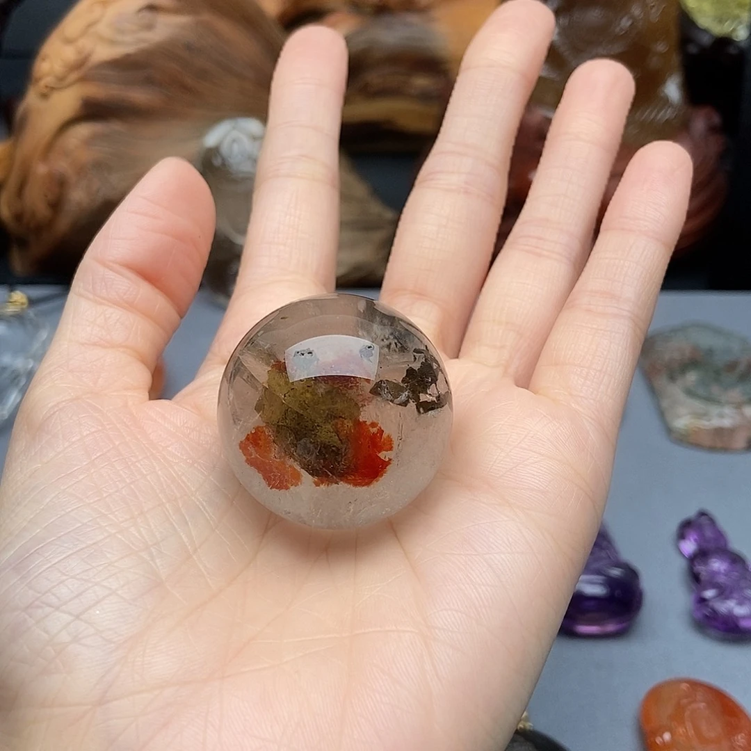 颈饰未镶嵌水晶摆件