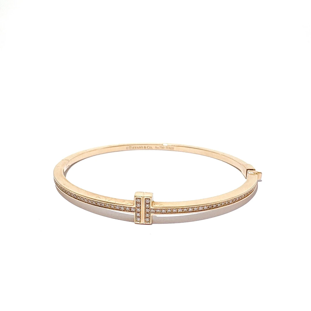 95新 Tiffany & Co./蒂芙尼 安洁利严选微笑系列/SK0133242 手镯