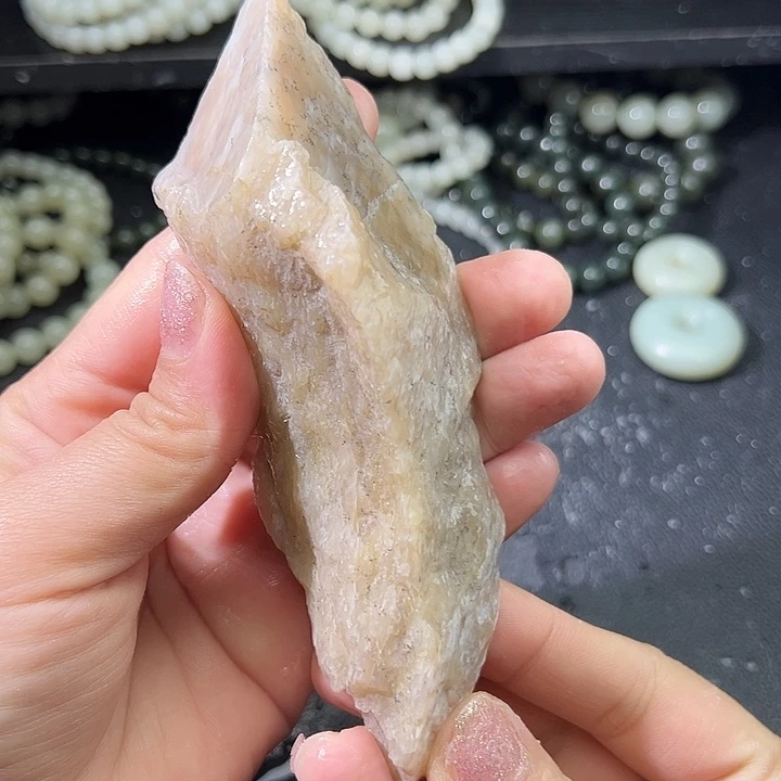 和田玉（糖玉）未镶嵌车挂