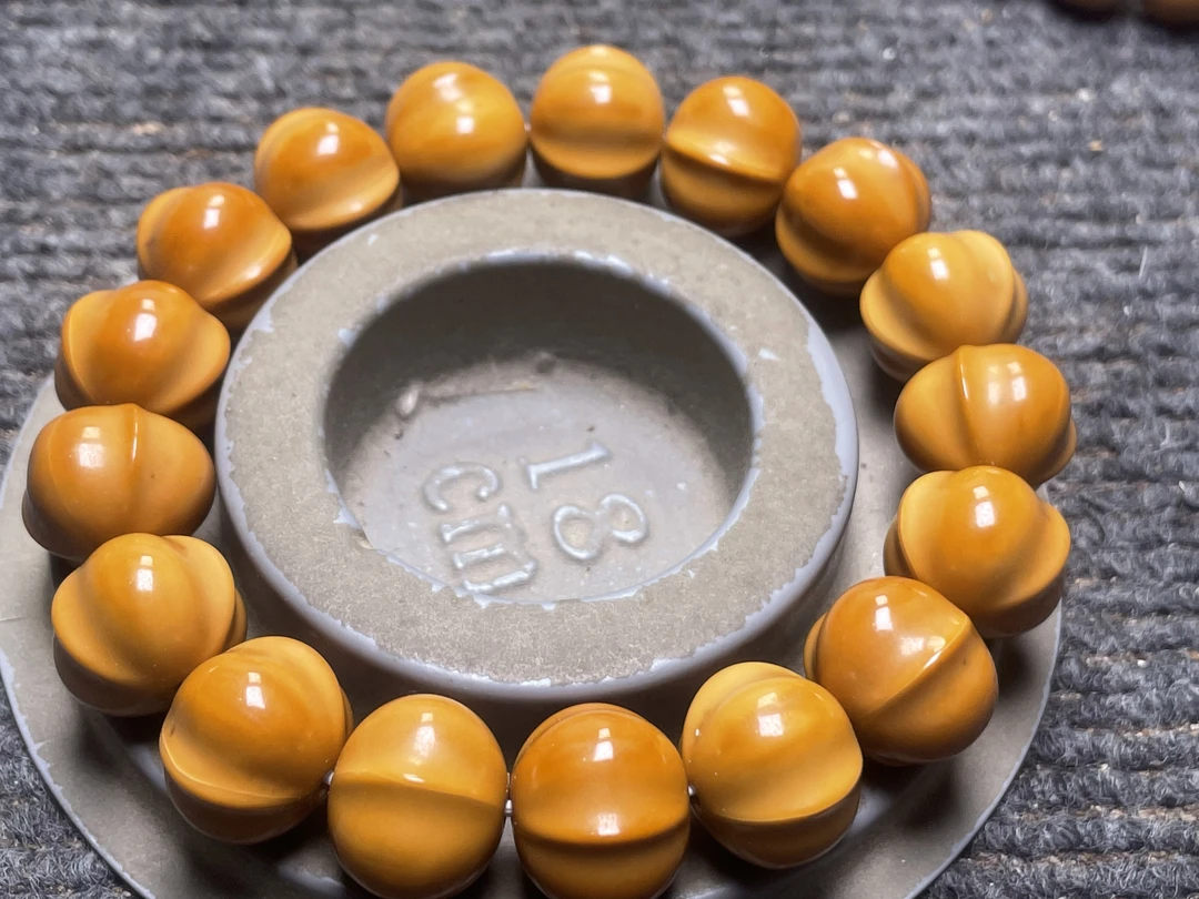 猴头雕刻三花大鲨鱼 15-16mm左右手串高抛工艺返油款