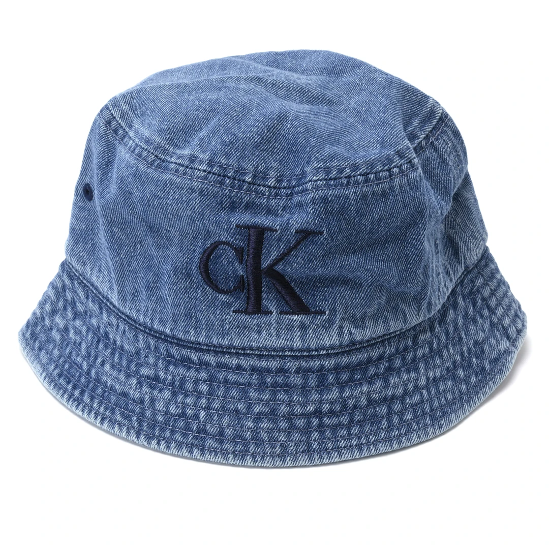 Calvin Klein/卡尔文·克雷恩中性刺绣标牛仔渔夫帽45003293499BA