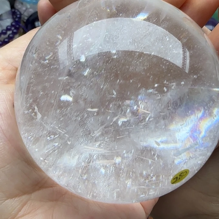 水晶珠宝半成品未镶嵌6.82厘米