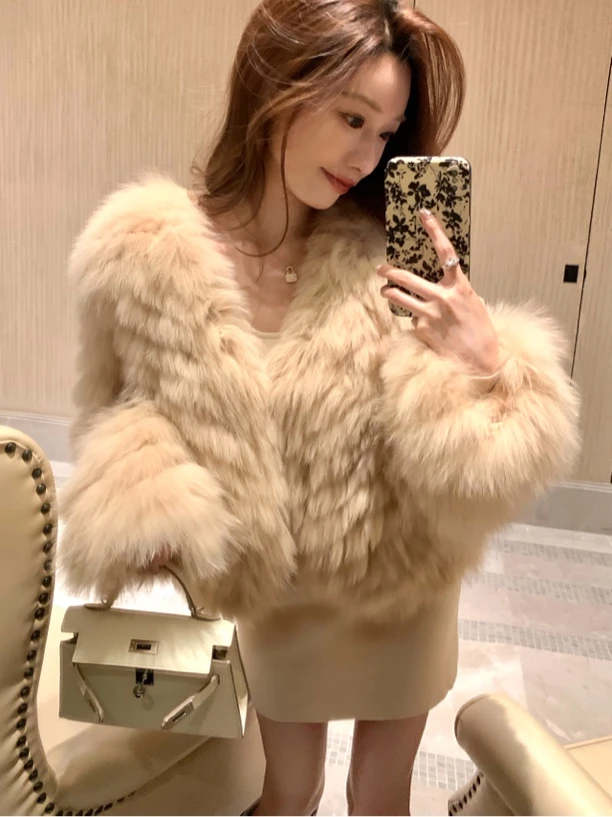 时尚百搭毛毛外套，以直播间为准！