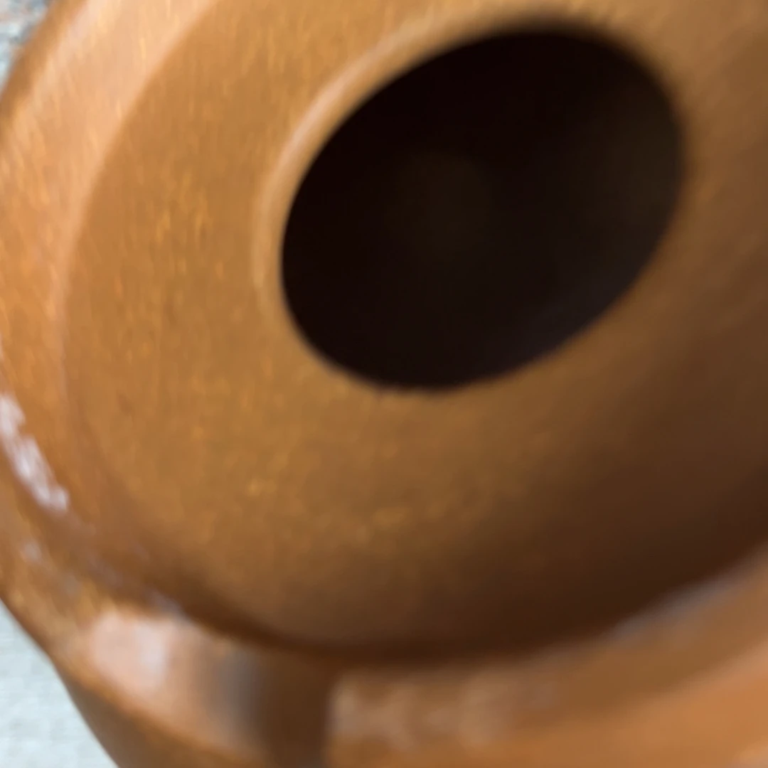 紫砂倦*高温正宗手工花盆