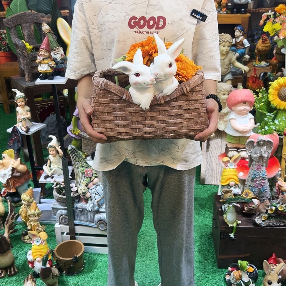 摆件花园摆件红红火火