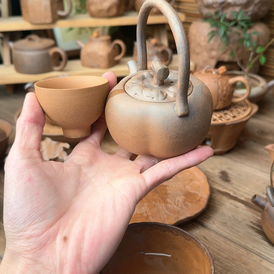 原矿老岩泥茶器系列