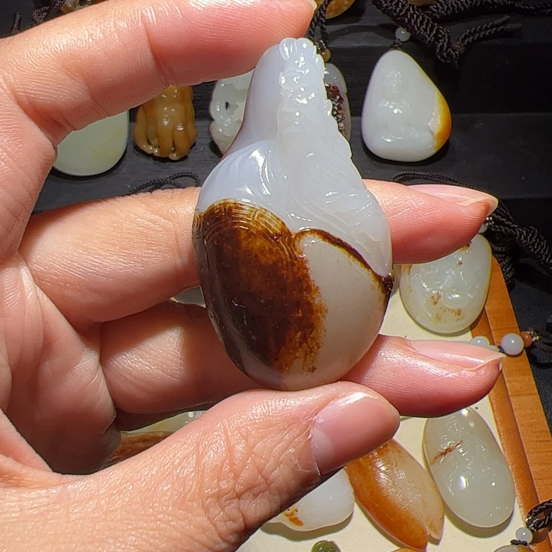 颈饰未镶嵌和田玉特***个