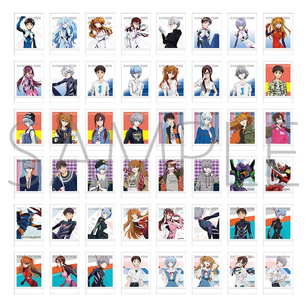 新世纪福音战士剧场版金签拍立得动漫周边谷子六天天潮玩