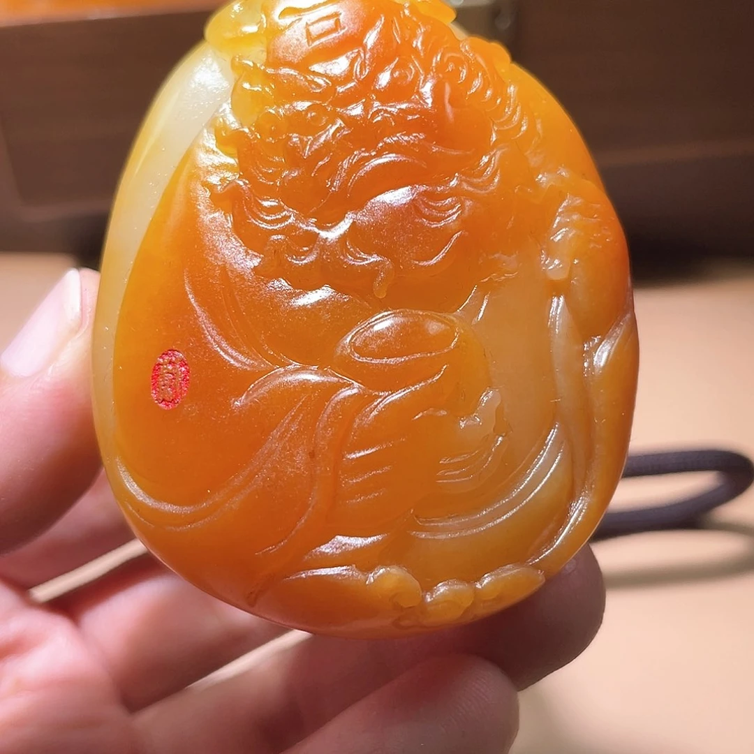 和田玉颈饰未镶嵌A7