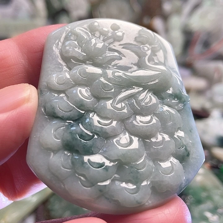 翡翠吊坠(不含链)未镶嵌
