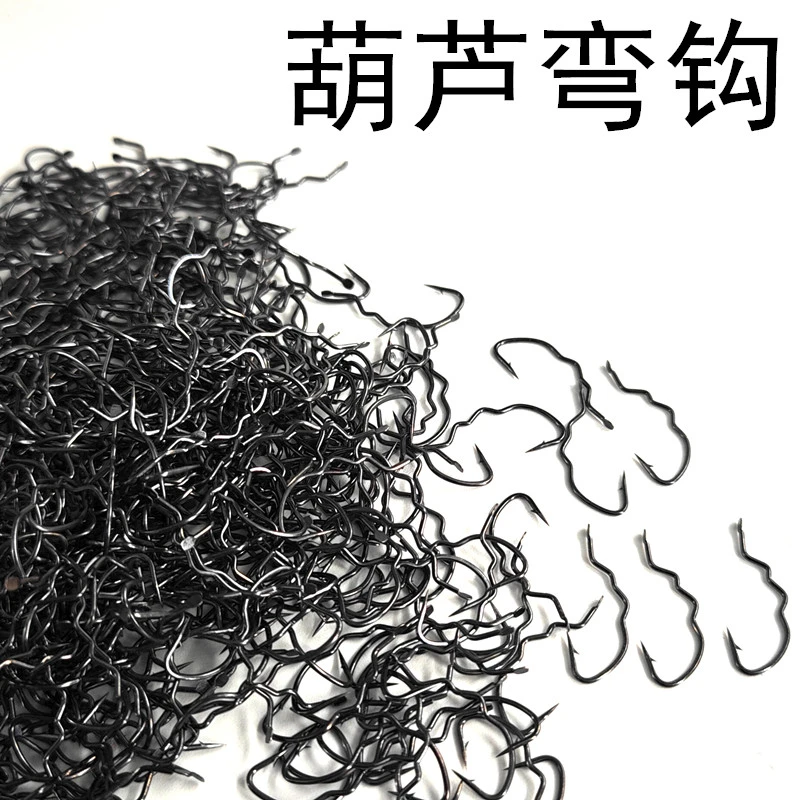 自动翻转鱼钩散装葫芦弯钩新型反转鱼钩正品防吐脱钩鱼勾大物钓钩