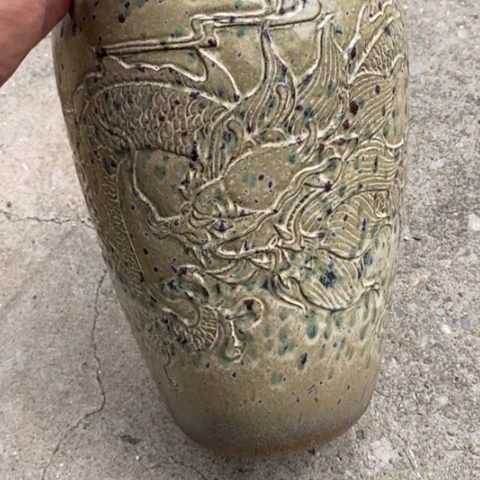 【闪购商品】紫砂花盆高30口19瑕疵