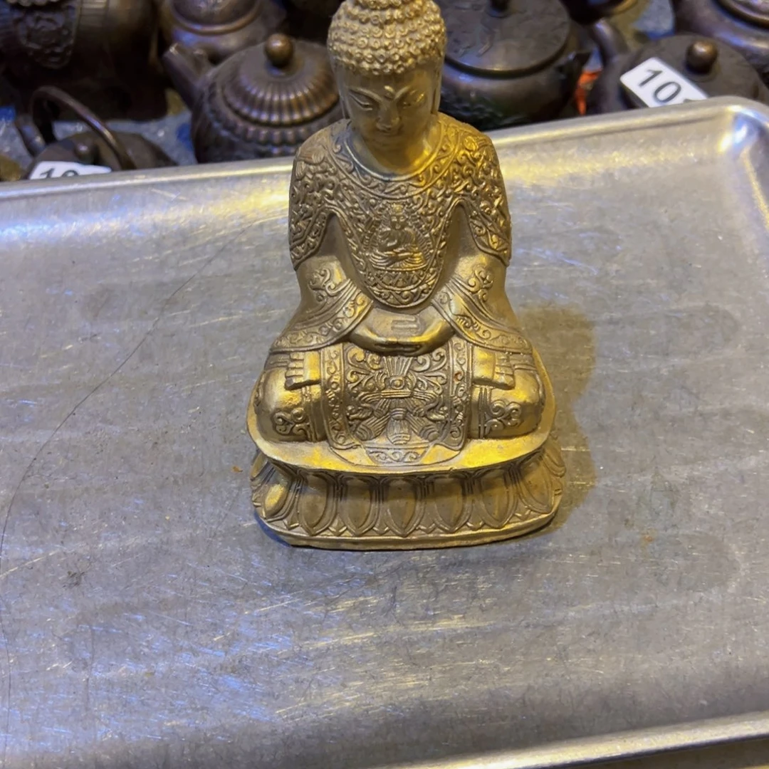 黄铜摆件，文房摆件