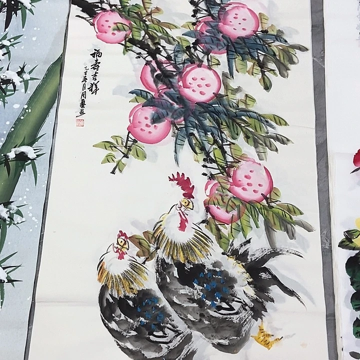 小周画廊的直播间