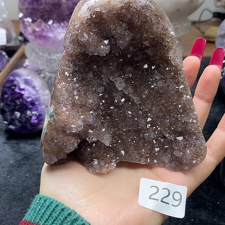 大型摆件（非配饰）紫晶未镶嵌