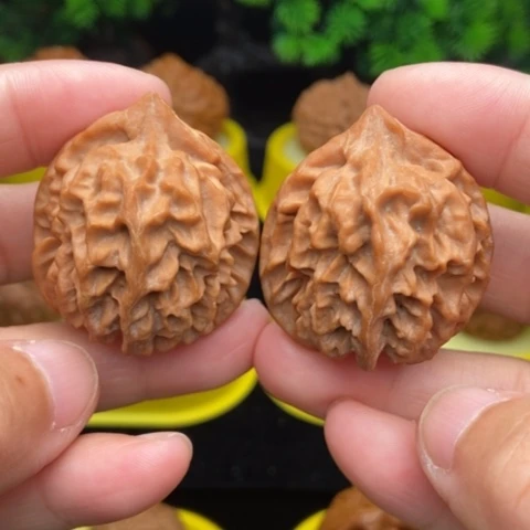 把件文玩核桃曹大龙36全品