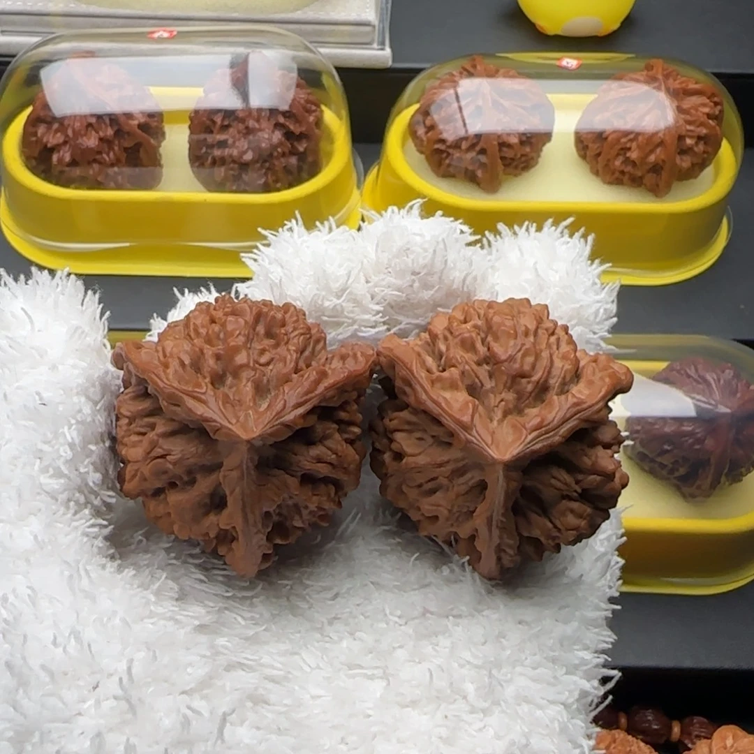 文玩核桃把件官帽奔全品45