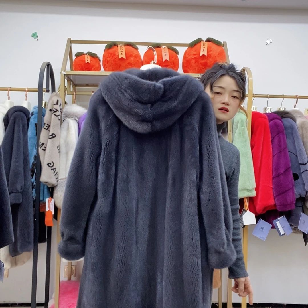 意大利灰女款100长外套